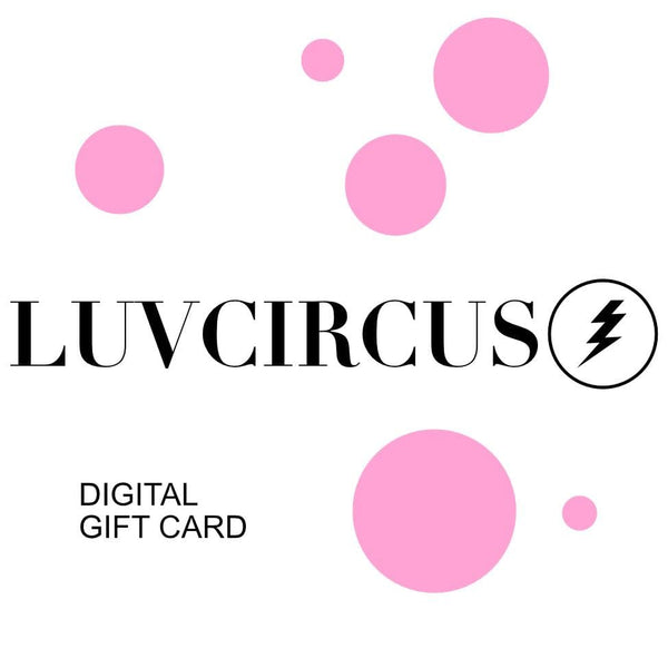 LUVCIRCUS GIFT CARD - LOVECIRCUS | paddle hair brush, flat hair brush, hairbrush for women