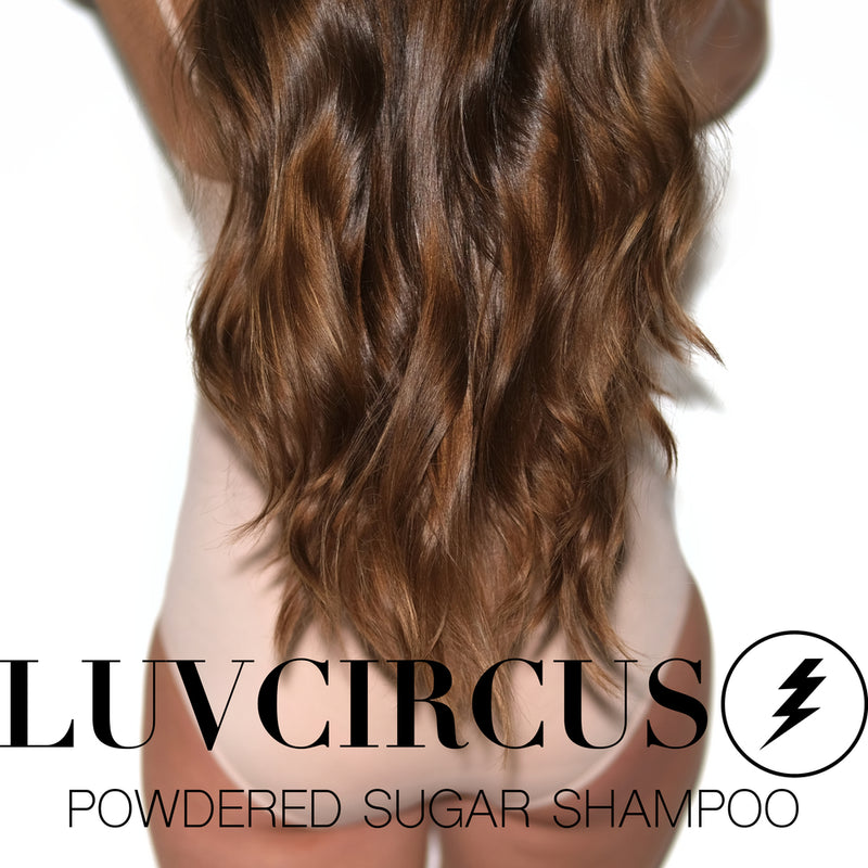 LUVCIRCUS - POWDERED SUGAR SHAMPOO - CLASSIC WHITE - Carnival Candy Scent