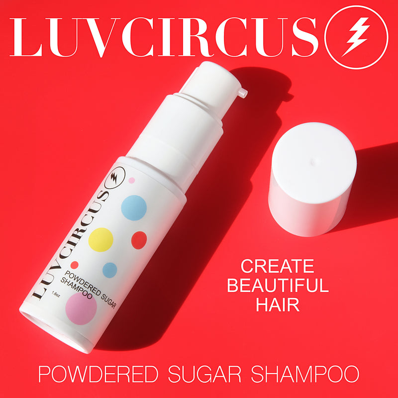 LUVCIRCUS - POWDERED SUGAR SHAMPOO - CLASSIC WHITE - Carnival Candy Scent